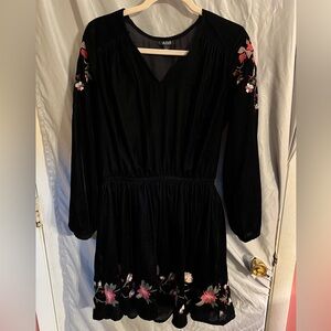 ANA junior’s embroidered dress.